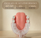 Escova de dentes elétrica infantil em formato de U